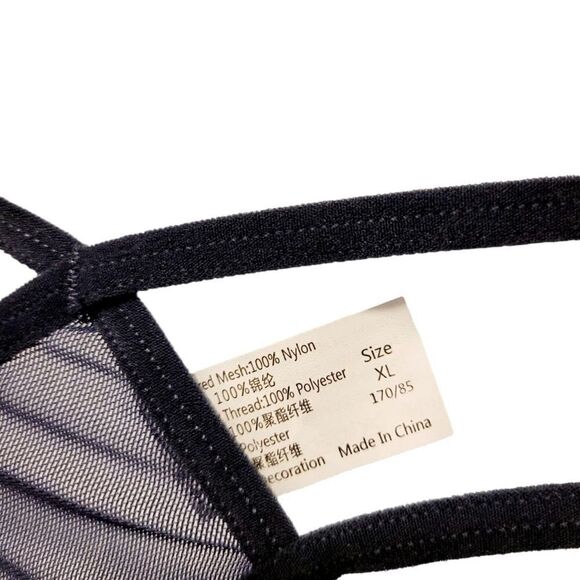 2/$20 Brand new navy blue rose panties underwear T-backs - Picture 4 of 4